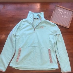 Large - The North Face - 1/4 Zip Fleece pull over